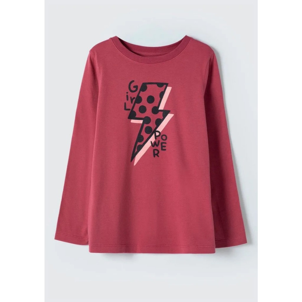 Blusa Infantil Manga Longa 