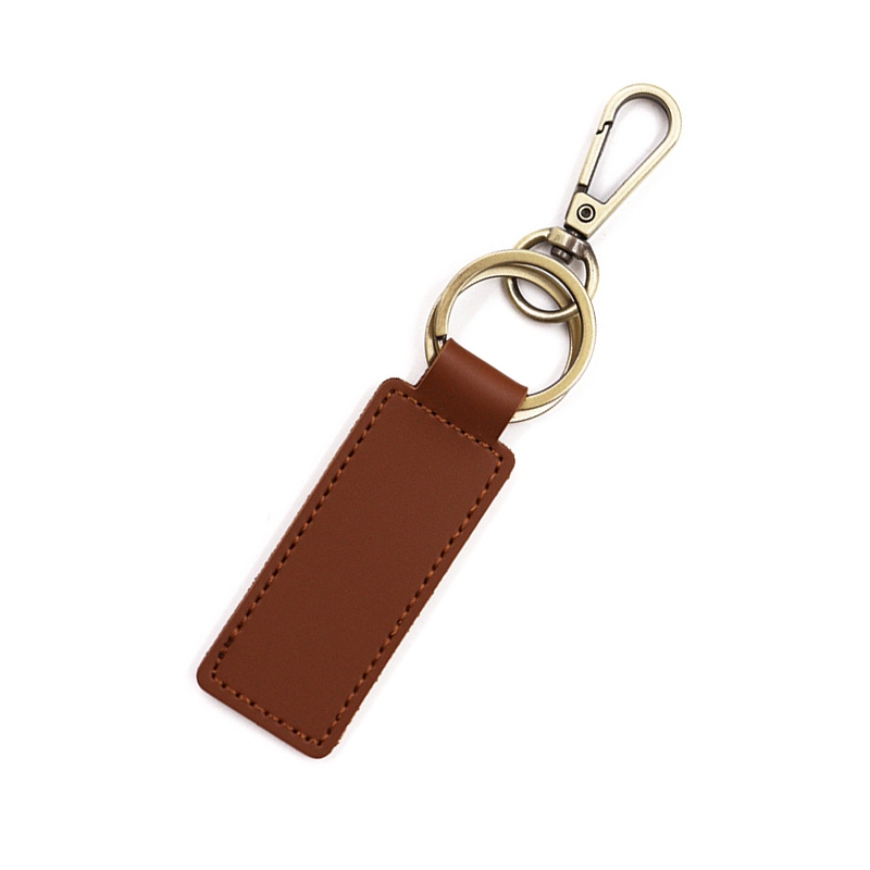 PU Leather Keychain Personalized Keychain Gift Car Keychain Hang Tag Customizable