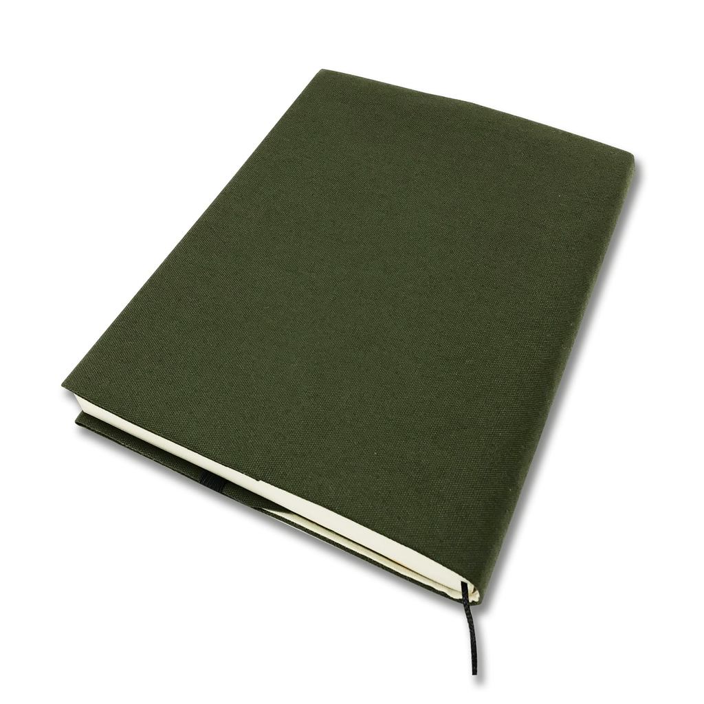 Versatile Book Cover with Adjustable Size, Japanese-Made, Bookmark Included, Stylish Japanese Craft, Perfect Gift (Vario