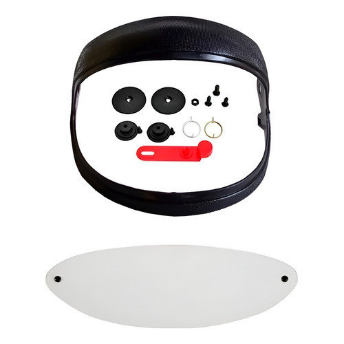Kit Reparo Suporte Pala Viseira Capacete San Marino Completo