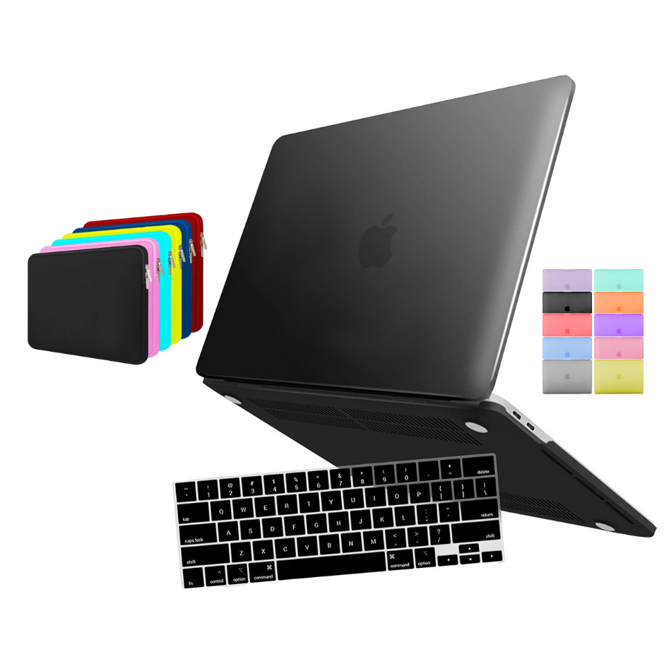 Capa Case Premium Para Macbook AIR 15  Polegadas A2941 A3114 A3241 A3448 + Película de Teclado + Bag