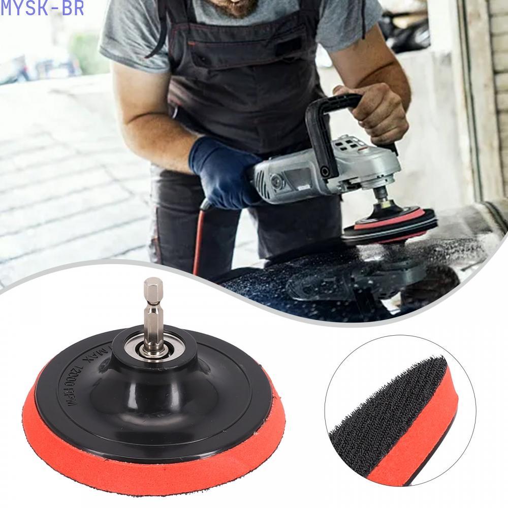 [MYSK]Sanding Pad Parts 4 Inch/100mm Hook And Loop M10 Thread Accessories Backing Pad