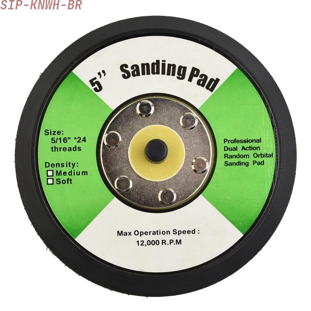 [SIP-KNWH-BR]Sanding Pad 125mm Abrasive And Backing Hook Pad Plate Polish Sanding Newest-New In 11-