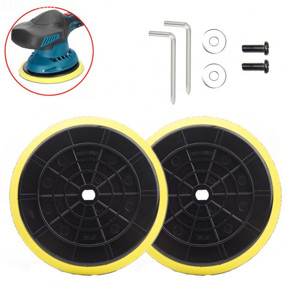 [SIP-KNWH-BR]Buffer Backing Pad Heat And Wear Resistant For Cordless Buffer Screw Mount Disk-New In 11-