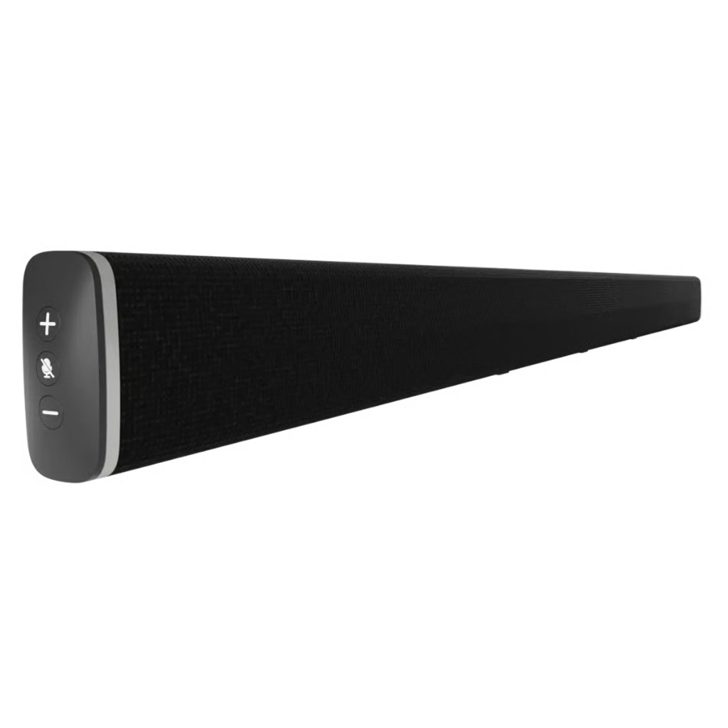 Soundbar Shure Wall Stem Com Microfone Embutido Para Salas E Ambientes Corporativos