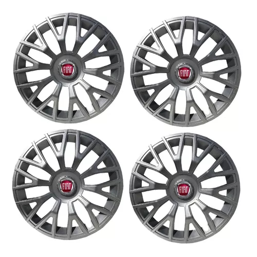 Calota de Roda Triton Aro 13 14 Fiat Palio 1996 1997 1998 1999 2000 2001 2002 2003 2004 2005 2006 2007 2008 2009 a 2018