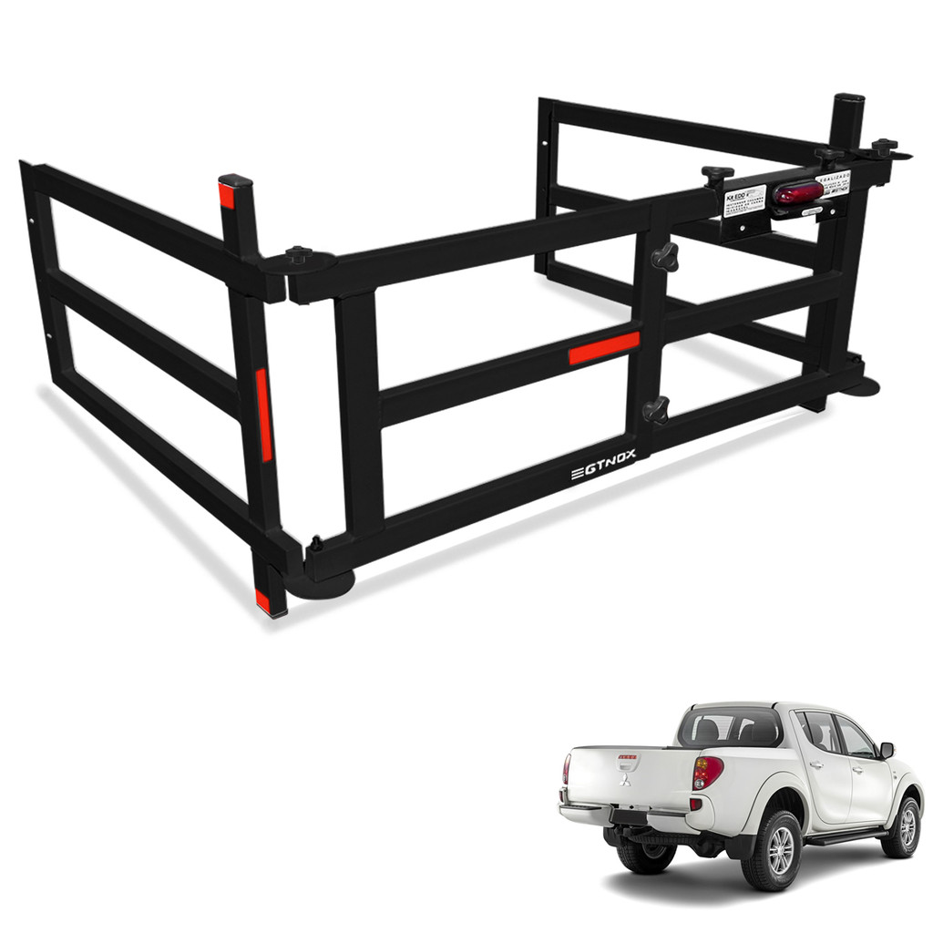 Extensor de Caçamba L200 Triton 2008 A 2018 Dobravel EDD Preto