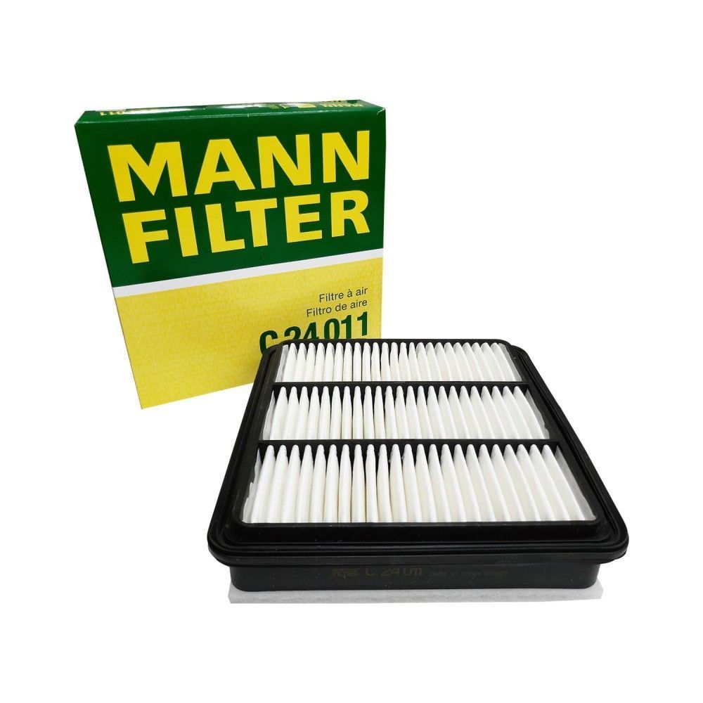 Filtro Ar Motor Mitsubishi L200 Triton 3.2 16v Turbo 4M41 2008 A 2018 - MANN FILTER