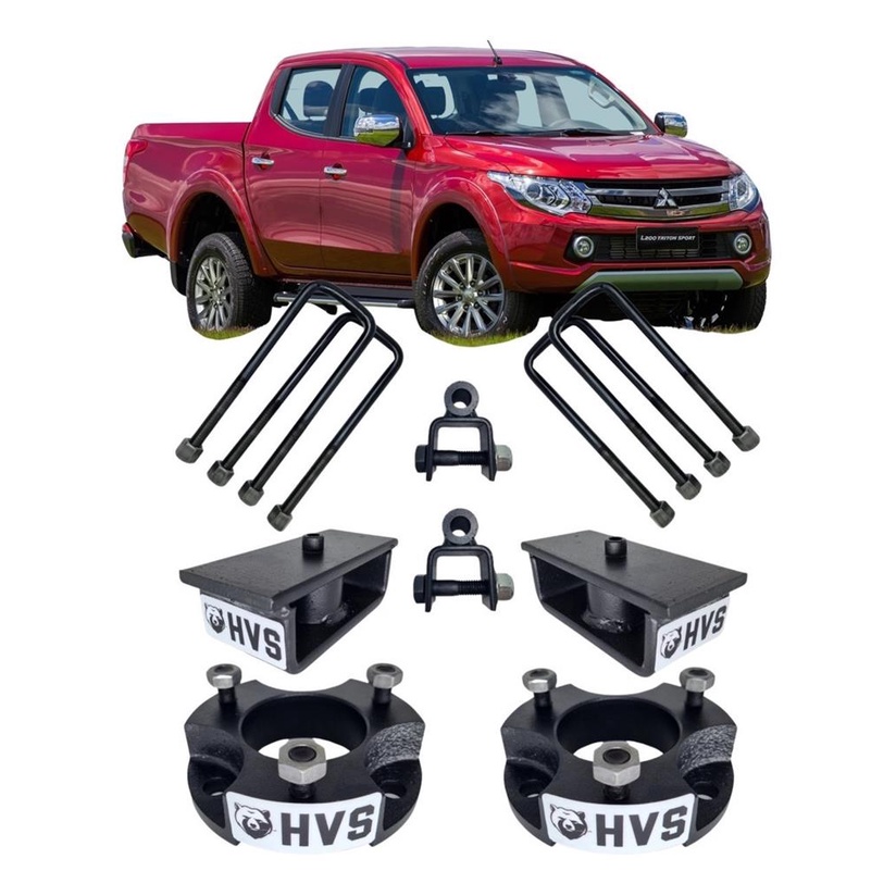 Kit Lift Triton 2008/2018 5cm Para Turbinar Seu Veiculo
