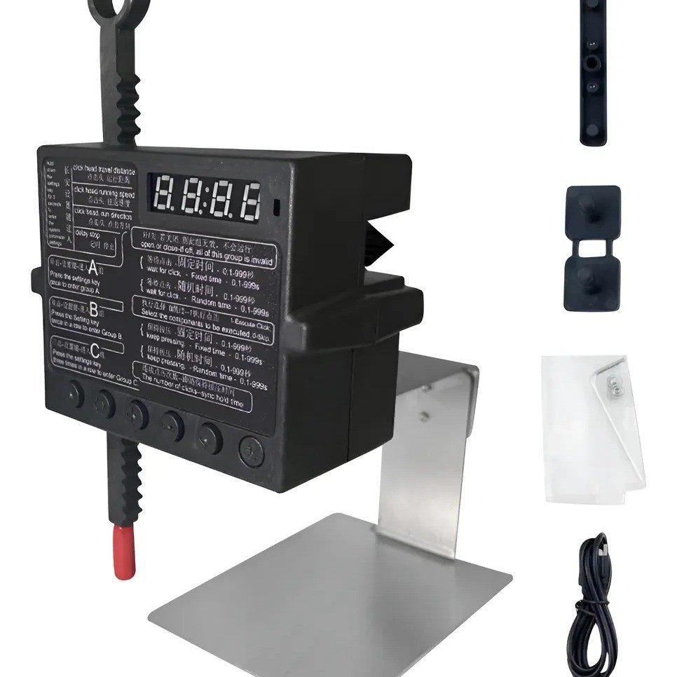 Controlador Digital Programável ABC com Display LED – Temporizador Automático Universal