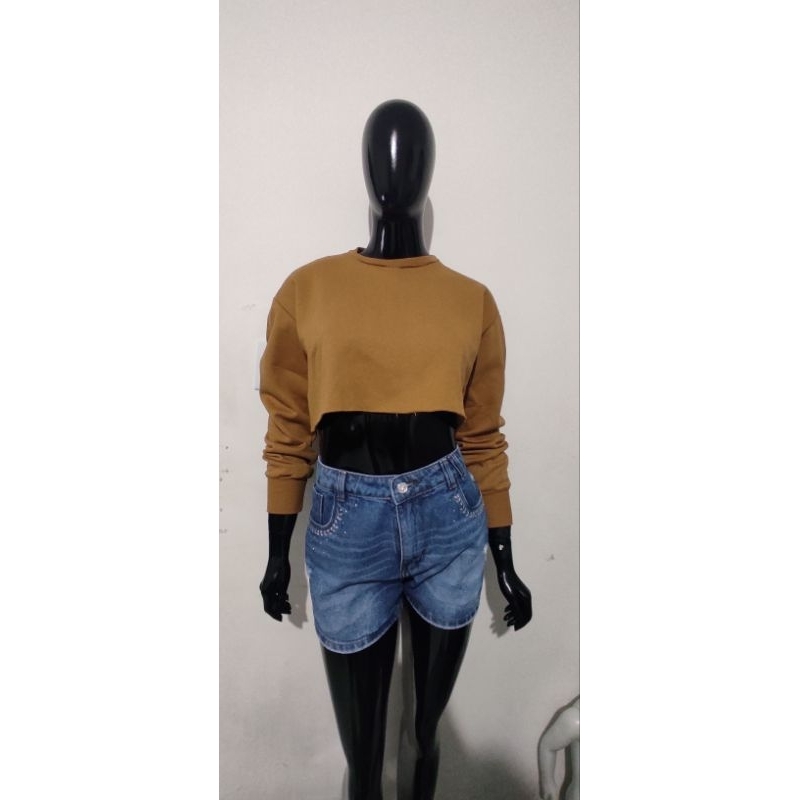 Moletom Cropped Blusa Feminina Frio Blusa Curta Moda Inverno 2025 Agasalho Blogueirinha Gringa estampas diversas