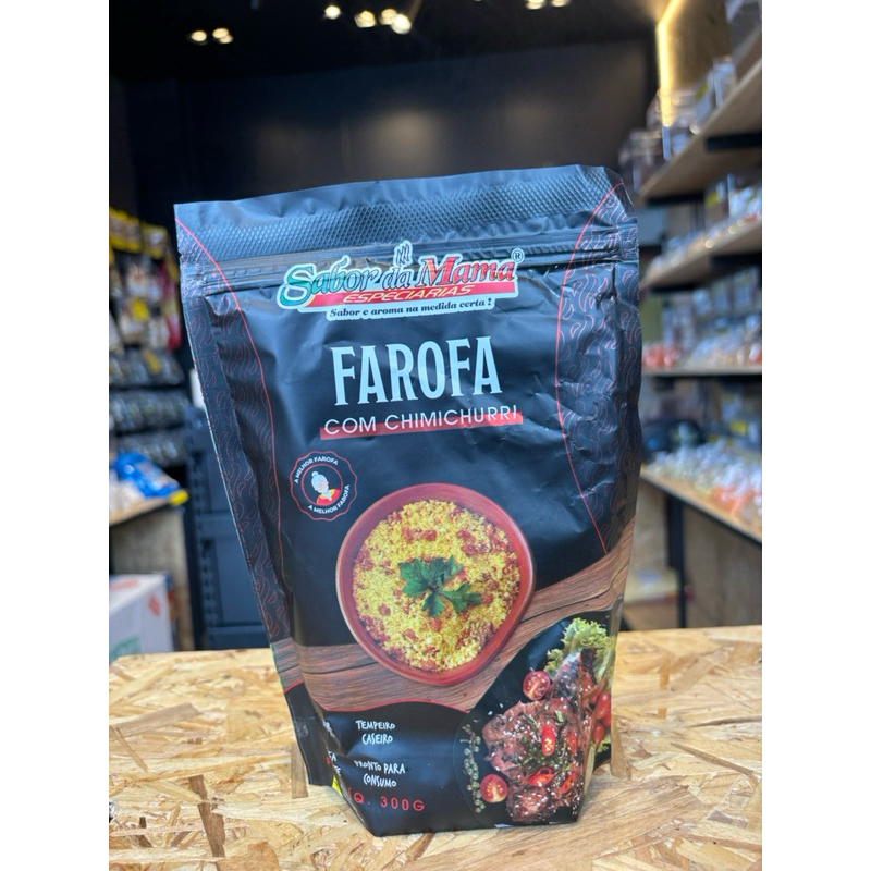 Farofa Artesanal com Chimichurri – 300g | Sabor da Mama