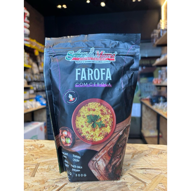 Farofa Artesanal com Cebola – 300g | Sabor da Mama
