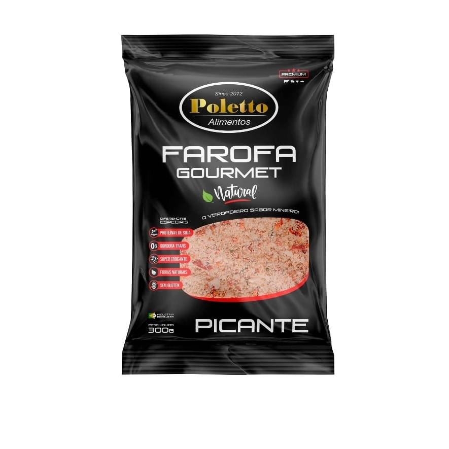 KIT 12 FAROFAS GOURMET POLETTO 300g