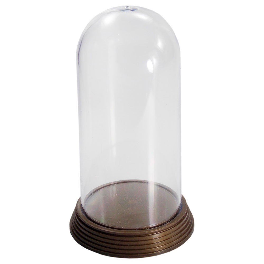 110 Redomas De Acrílico Cúpulas Base Cristal/Transparente Pequena 11 Cm