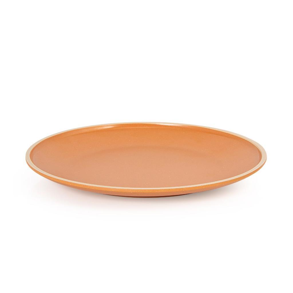 Jogo 6 Prato de Sobremesa 21cm Rustic Melamina Gourmet Mix