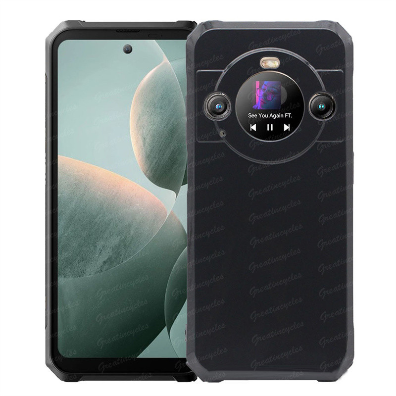 Invólucro Para Blackview BL9000 Caso De Telefone Escudo Macio TPU Silicone Preto Capa Protetora