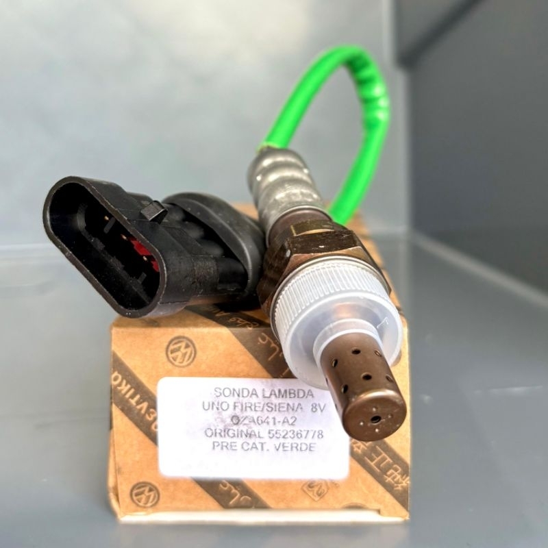 Sonda Lambda Pré e Pós Fiat Uno Palio Siena Strada Fiorino 1.0 1.4 55236778 Original Compatível Bosch NTK