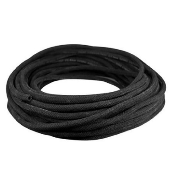 Mangueira Preta Lonada 5x9mm NDFLEX MPT050090-10E Combustível Ar Água Baixa Pressão 10 Metros