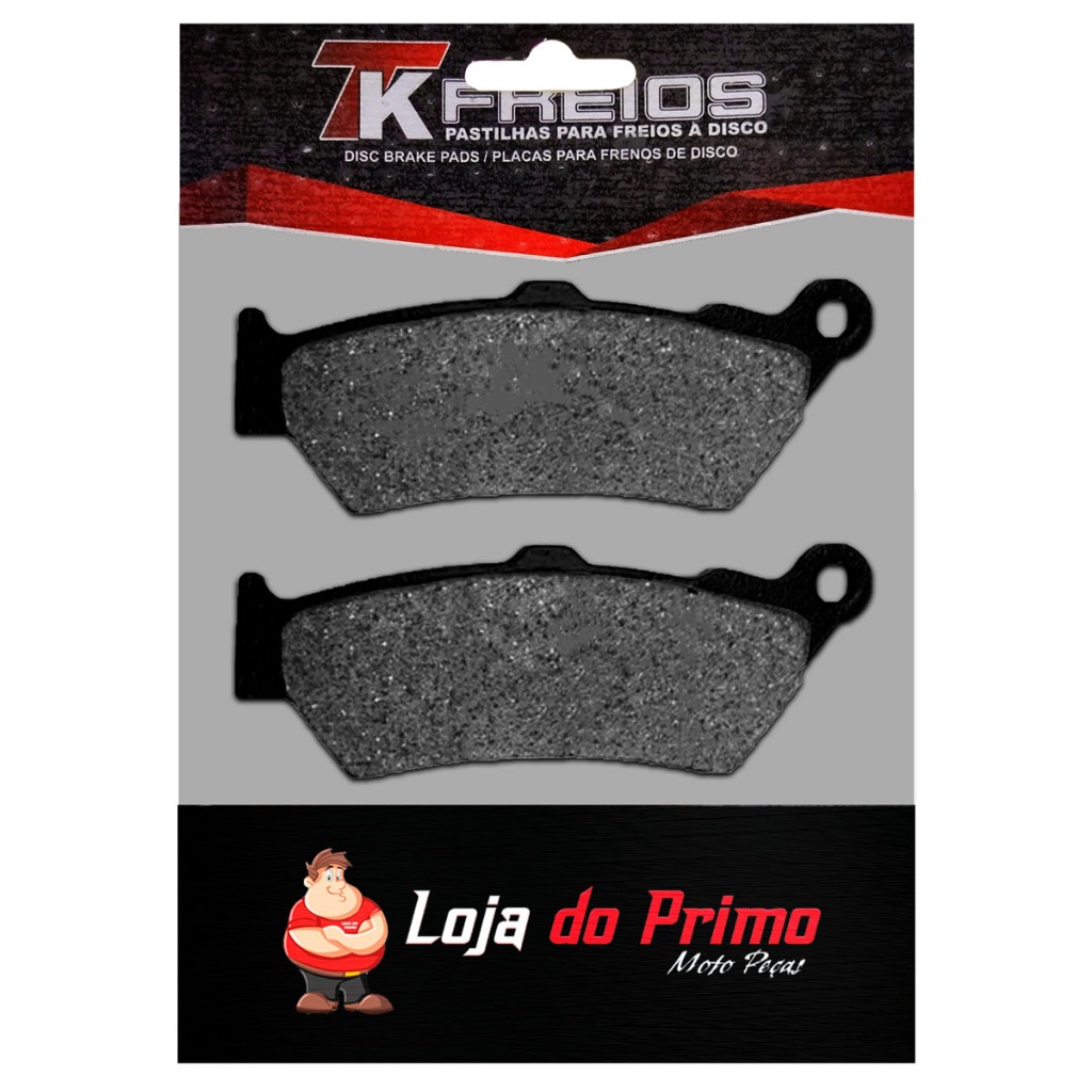 Pastilha Dianteira Yamaha XT 660R - 2004 2005 2006 2007 2008 2009 2010 2011 2012 2013 2014 2015