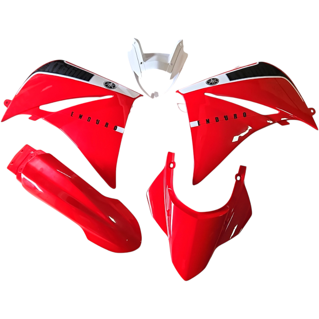 KIT CARENAGEM XT 660 2013 2014 VERMELHO ENDURO