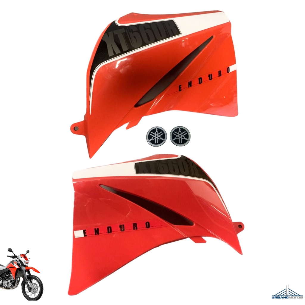 ABAS TANQUE PAR XT 660 VERMELHA 2013 2014 ENDURO