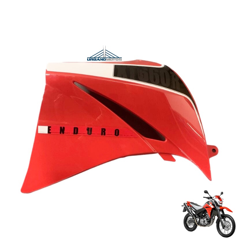 ABA ESQUERDA XT 660 VERMELHA ENDURO 2013 2014 NOVO PADRAO ORIGINAL