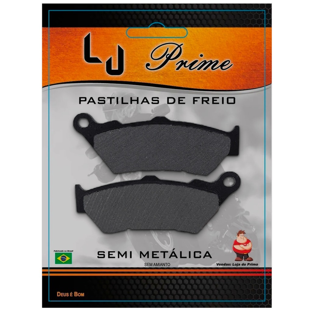 Pastilha Dianteira Yamaha XT 660R - 2004 2005 2006 2007 2008 2009 2010 2011 2012 2013 2014 2015