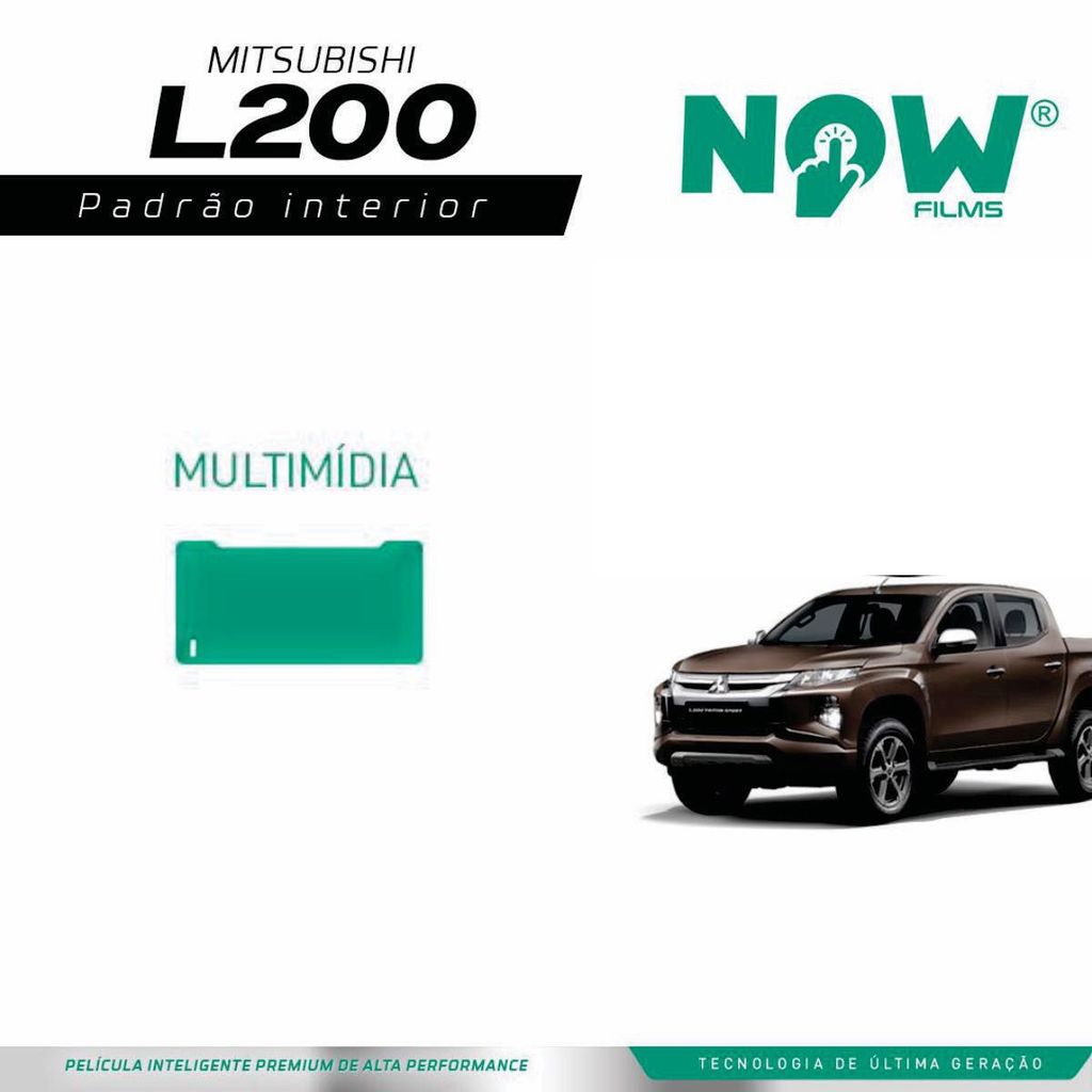 Película MULTIMÍDIA MITSUBISHI L200 (A PARTIR DE 2020)
