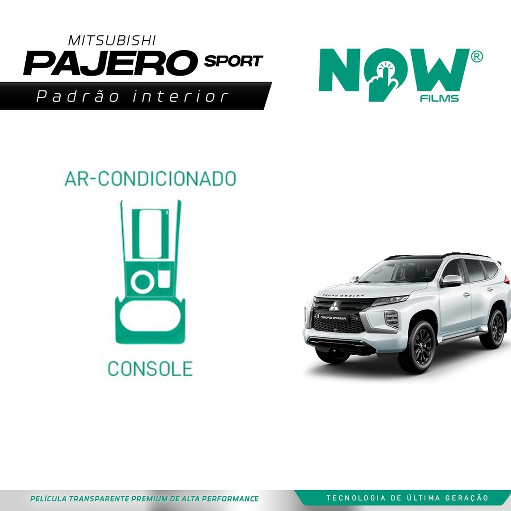 Película CONSOLE/ AR MITSUBISHI PAJERO SPORT (A PARTIR 2020)