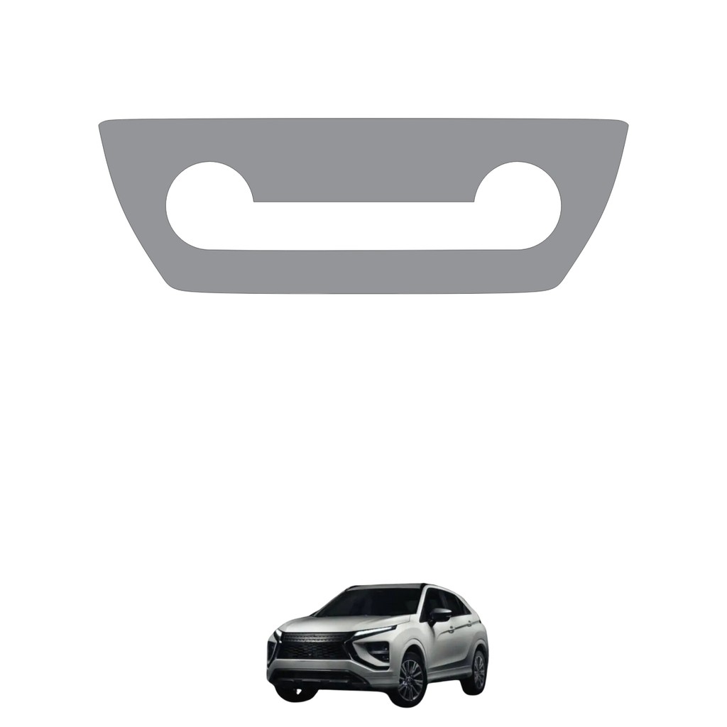 Película PPF Proteção Kit Console Ar Mitsubishi Eclipse Cross HPE BLACK 2025 2026 2027 Transparente TPU Anti Risco