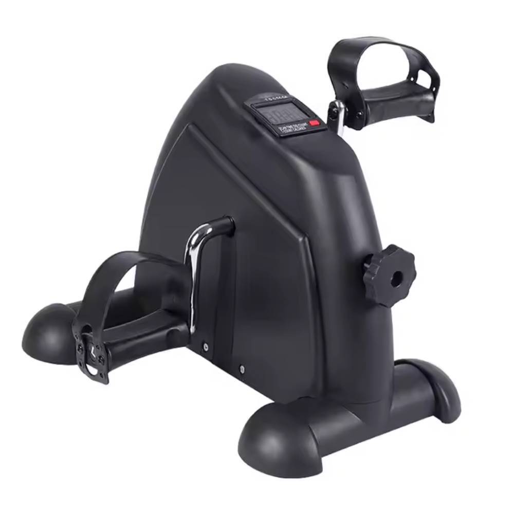 Mini Bicicleta Ergométrica Reabilitação | Exercitador Portátil para Pernas e Braços com Display