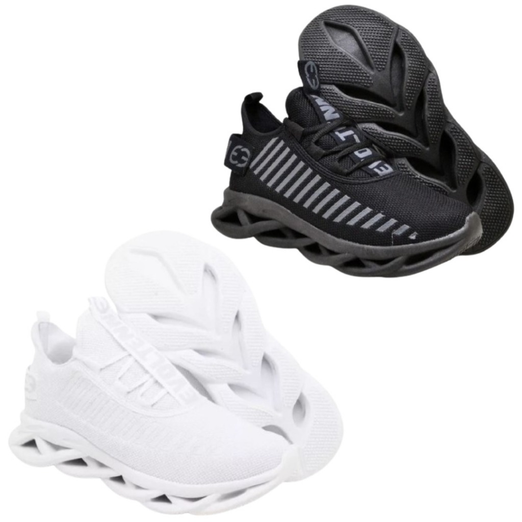 Kit com 2 Tênis Esportivo Masculino com Sola Trançada Aumente Seu Desempenho