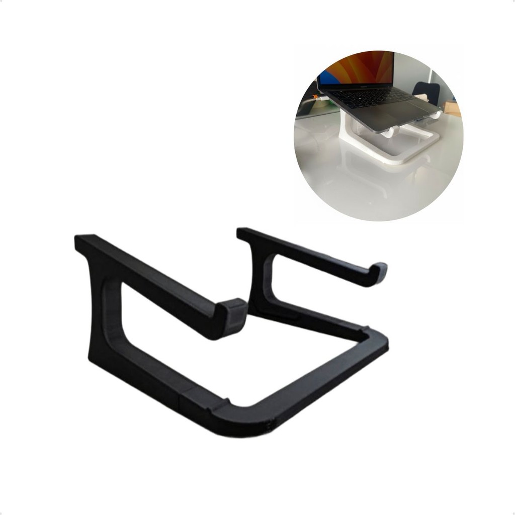 Suporte Para Notebook Antiderrapante Com Ângulo Ajustável Melhore Sua Postura e Aumente a Produtividade No Trabalho e Es