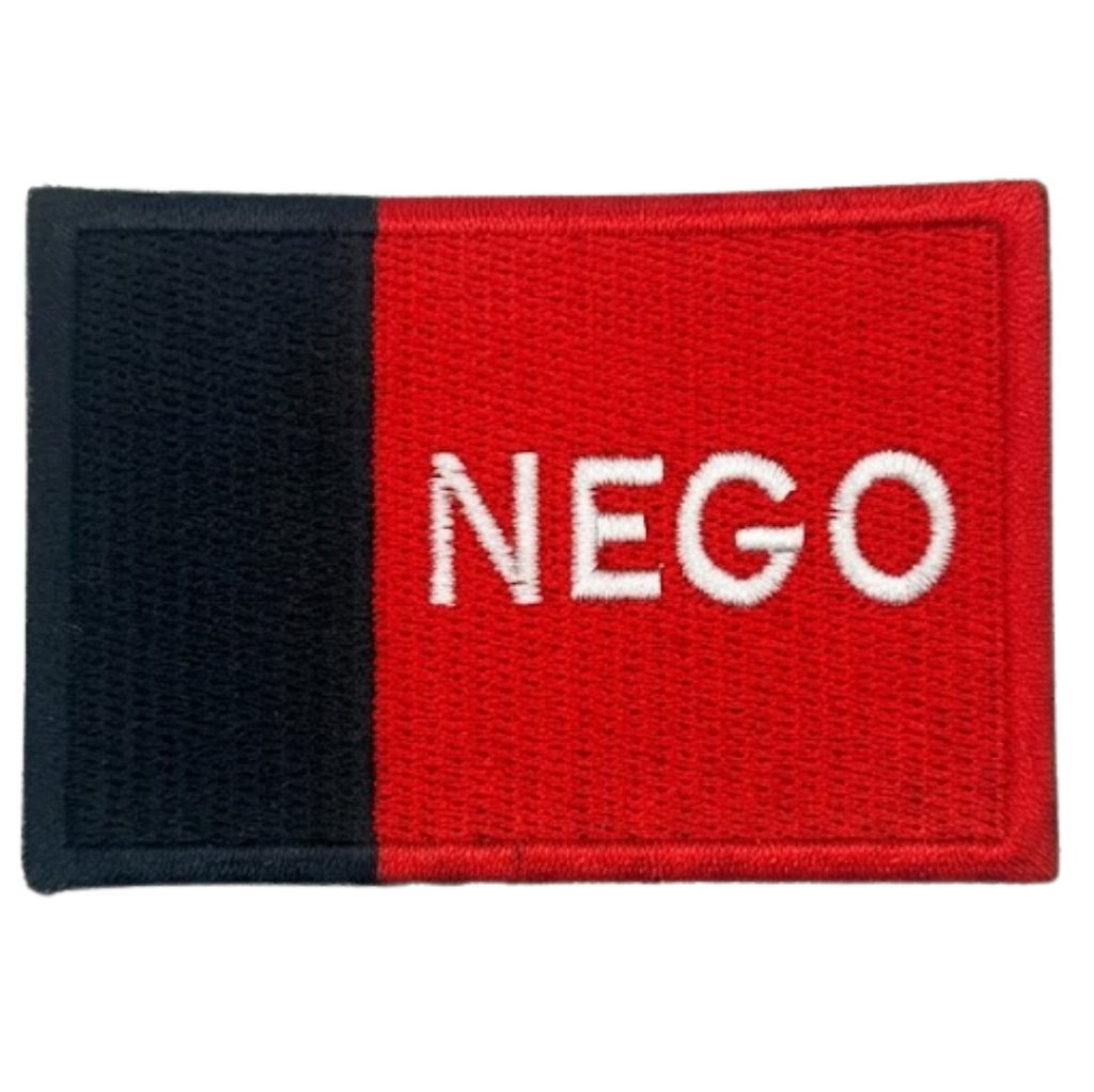 Patch Bordado Bandeira da Paraíba com Velcro Colorido Estado Brasileiro