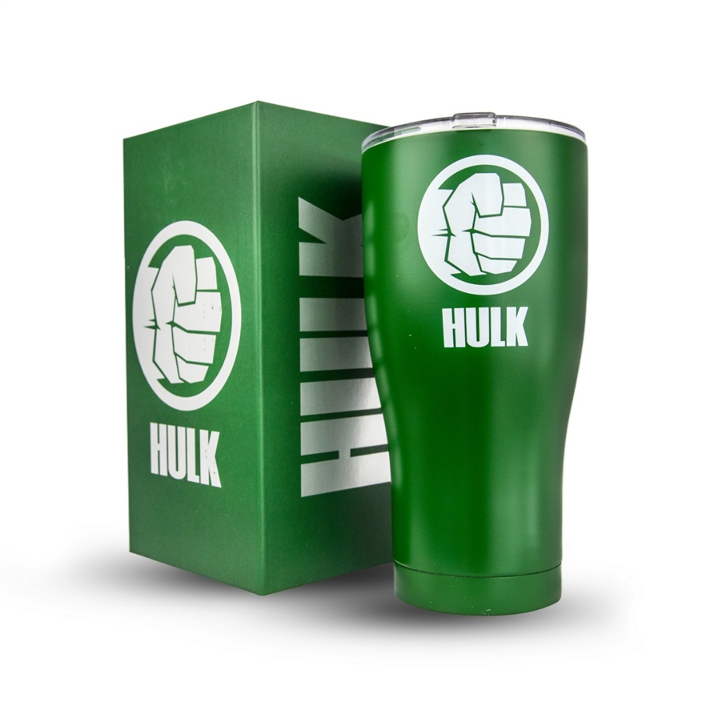 Copo Térmico Inox Hulk Marvel 900m Bebidas Temperatura
