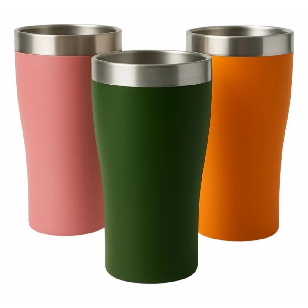 Copo Térmico Inox 360ml – Cores Explosivas, Estilo Único e Bebida na Temperatura Ideal!