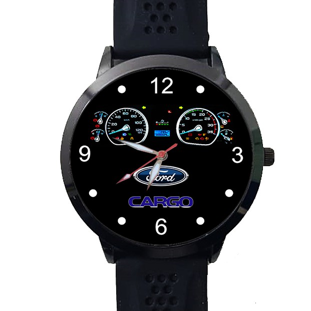 Relógio Ford Cargo Caminhão Carga Pesada Top +vendido Silicone