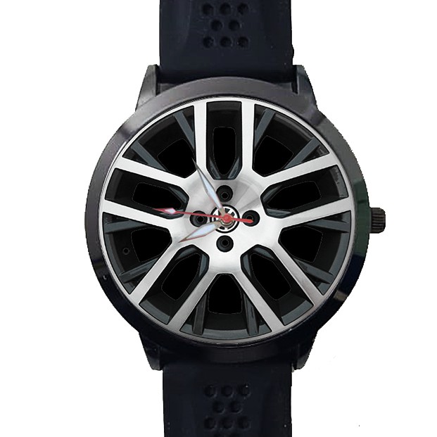 Relógio Roda Cross Fox Saveiro Volks VW Top +vendido Silicone
