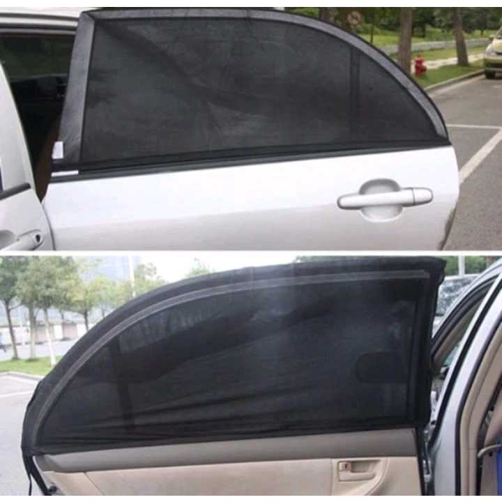 01 Capa para Vidro Carro Proteção Solar , Anti Vento, Anti Mosquito Crianças Janela Carro *