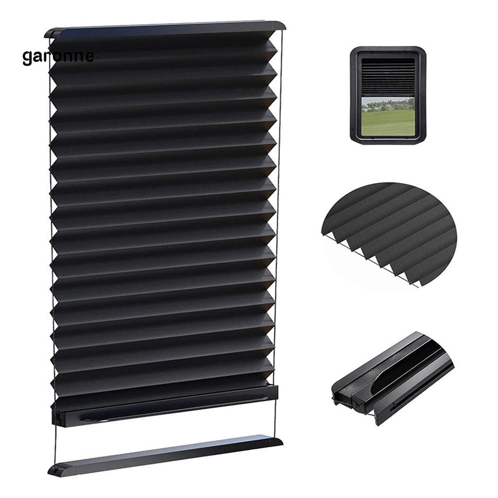 GA-RV Cortina De Janela Para Guarda-Sol Anti-Mosquito Isolamento Térmico À Prova De Poeira Resistente A UV Proteção De P