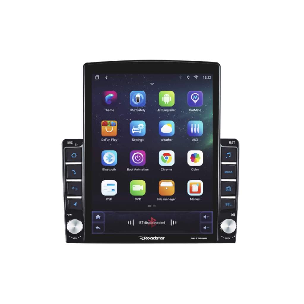 Multimídia Android Carplay Pro Line Tela QLED de 9.7