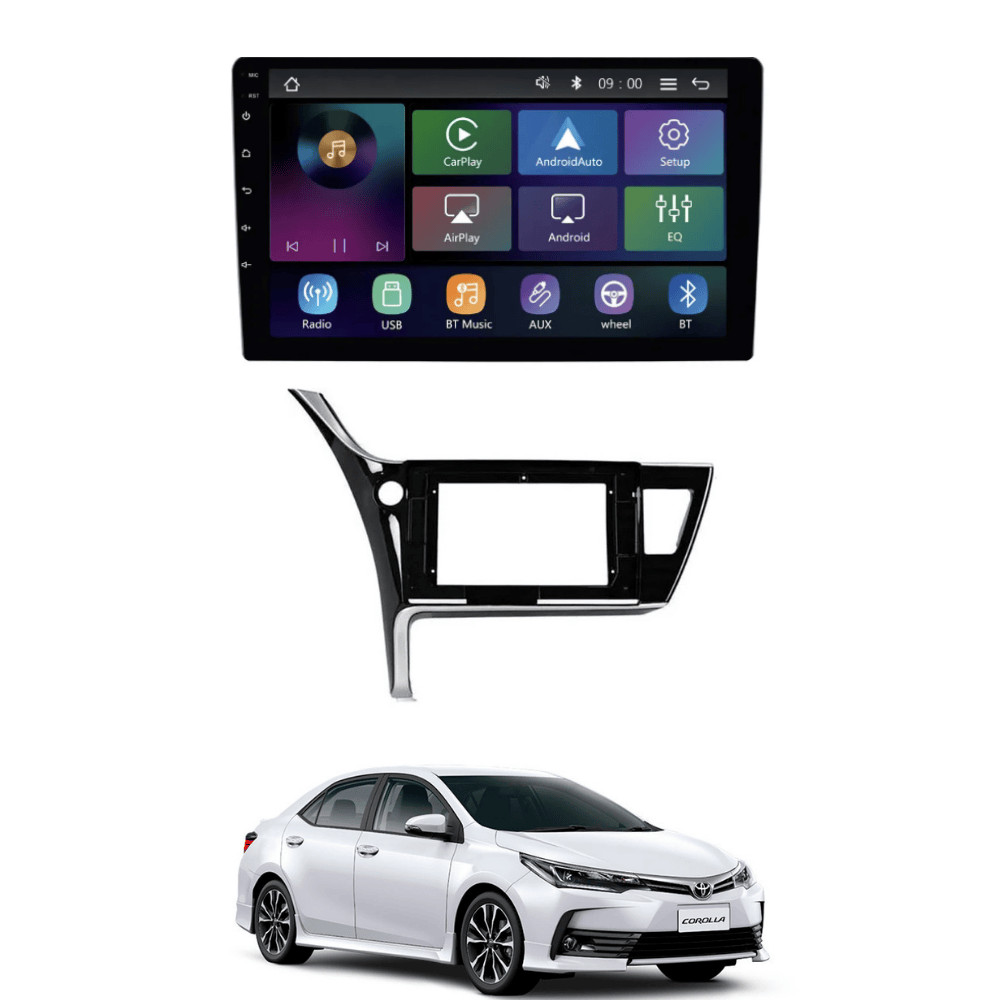 Central Multimídia MP5 Corolla GLI 2017/2019 Tela 9