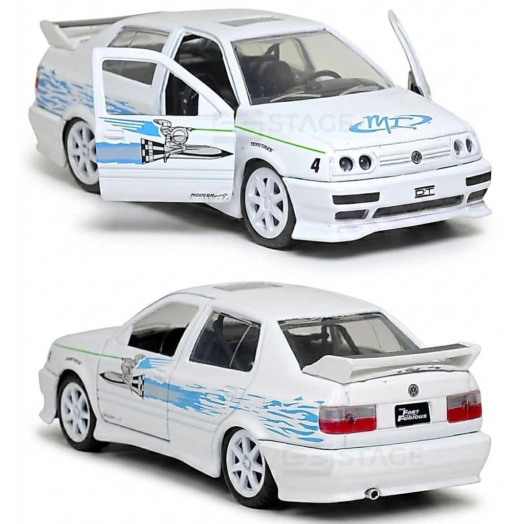 Miniatura De Ferro Volkswagen Jetta Jesse 1/32 13cm Jada Toy
