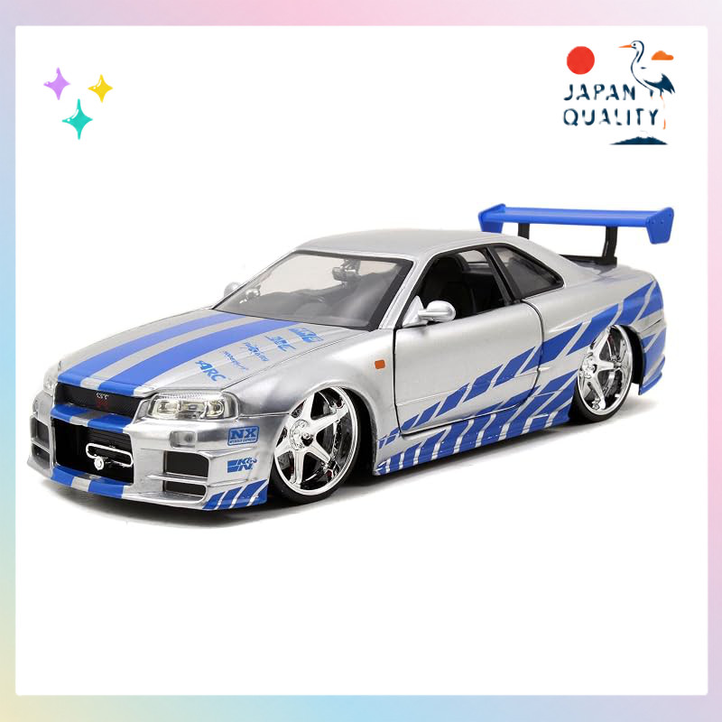 Jada Brinquedos Fast e Furious Miniatura Die-Cast Colecionável
