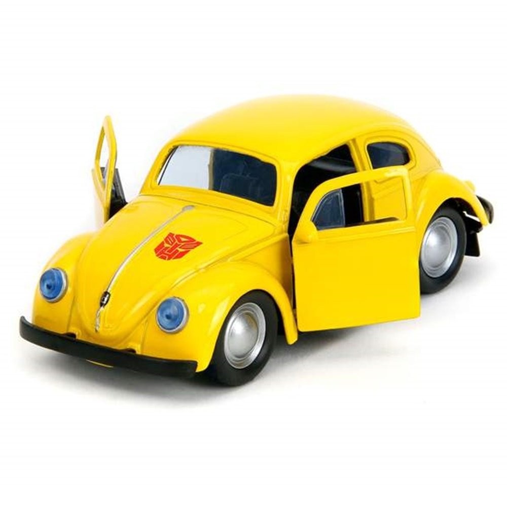 Miniatura Carro Volkswagen Beetle / Fusca - Bumblebee - 40 Anos Transformers - 1:32 - Jada Toys