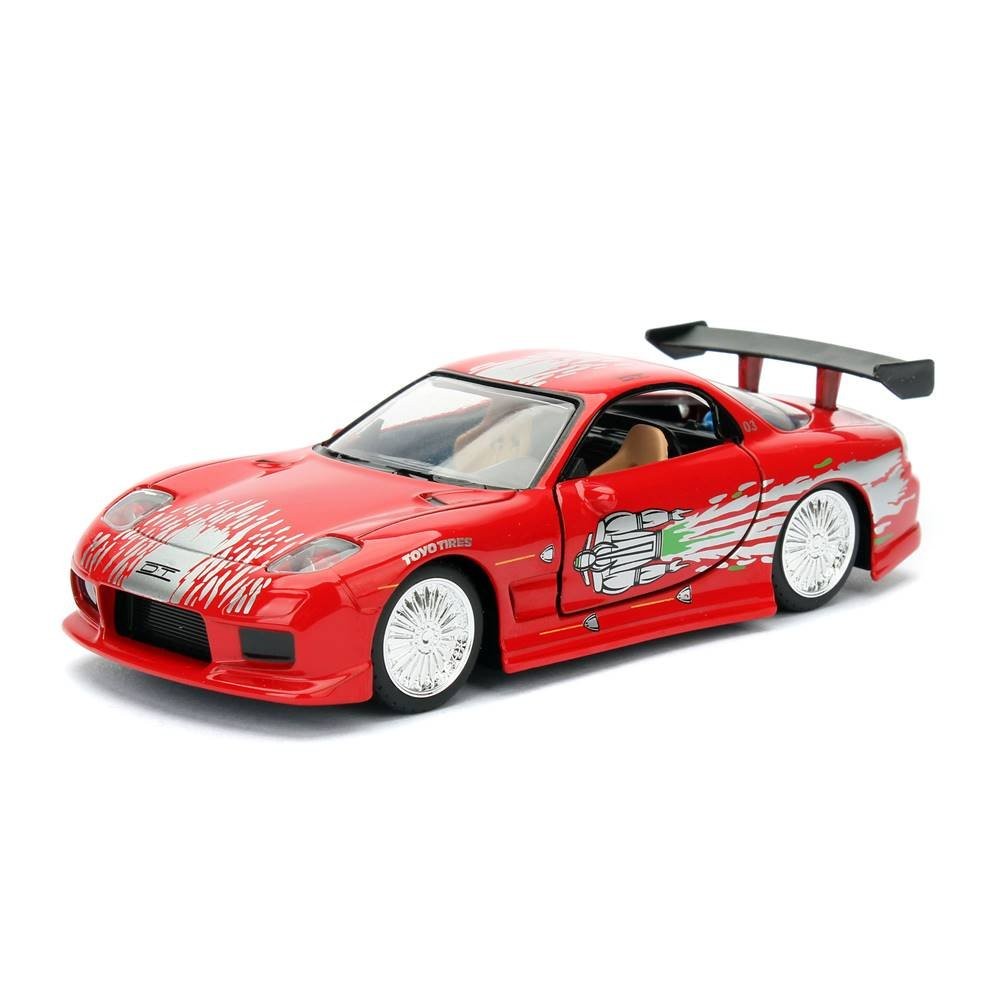 Miniatura Carro Mazda RX-7 Dom's - Velozes e Furiosos 8 - 1:32 - Jada Toys