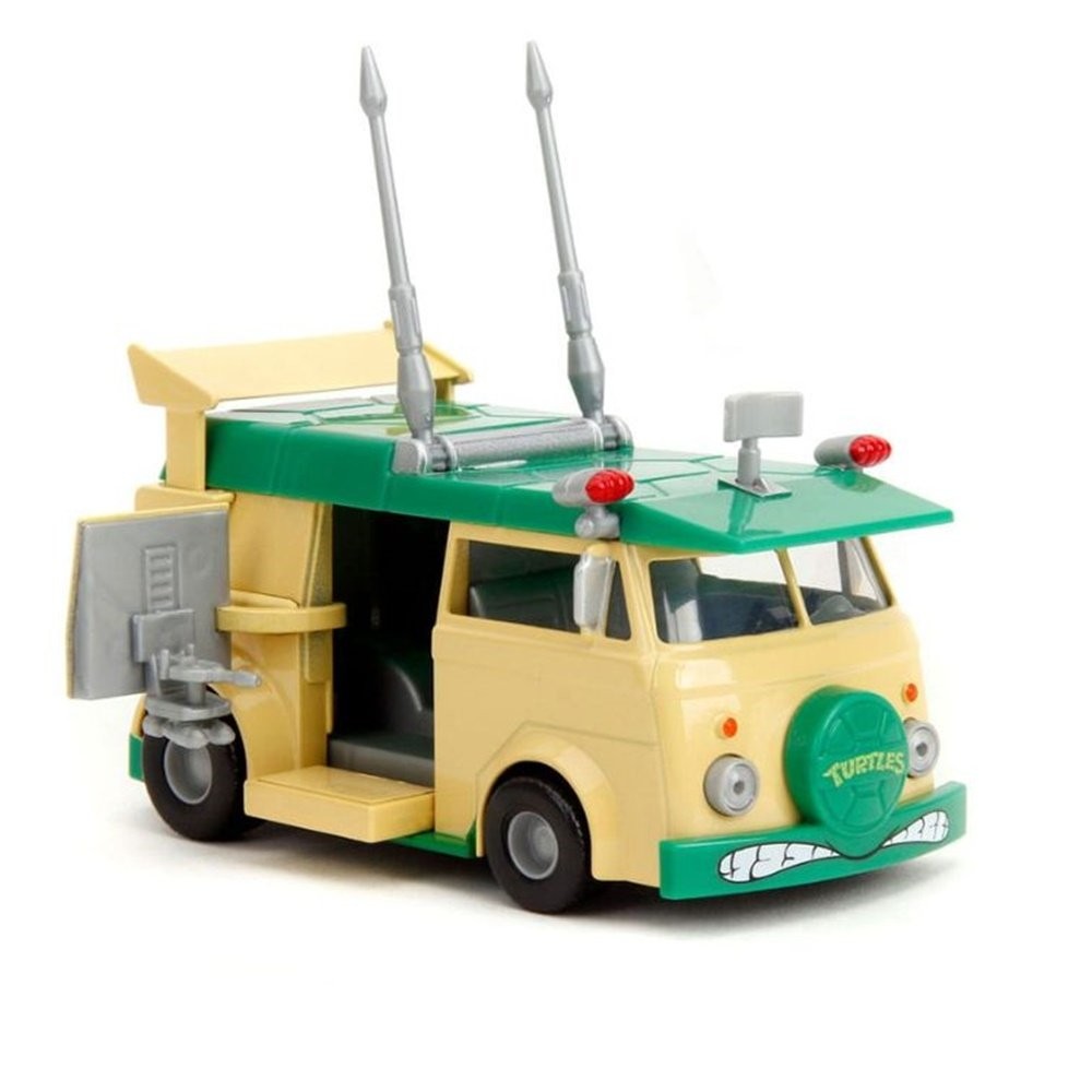 Miniatura Carro Party Wagon Van - Tartarugas Ninja - Die-Cast - 1:32 - Jada Toys