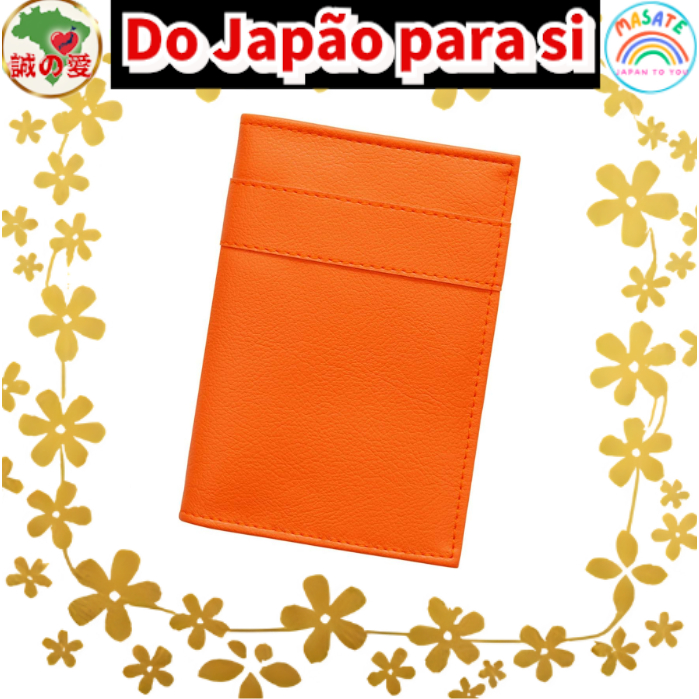 Premium Made in Japan Passport & Bankbook Case, Waterproof PVC Leather Travel Organizer, Slim Protective Pouch for Cards