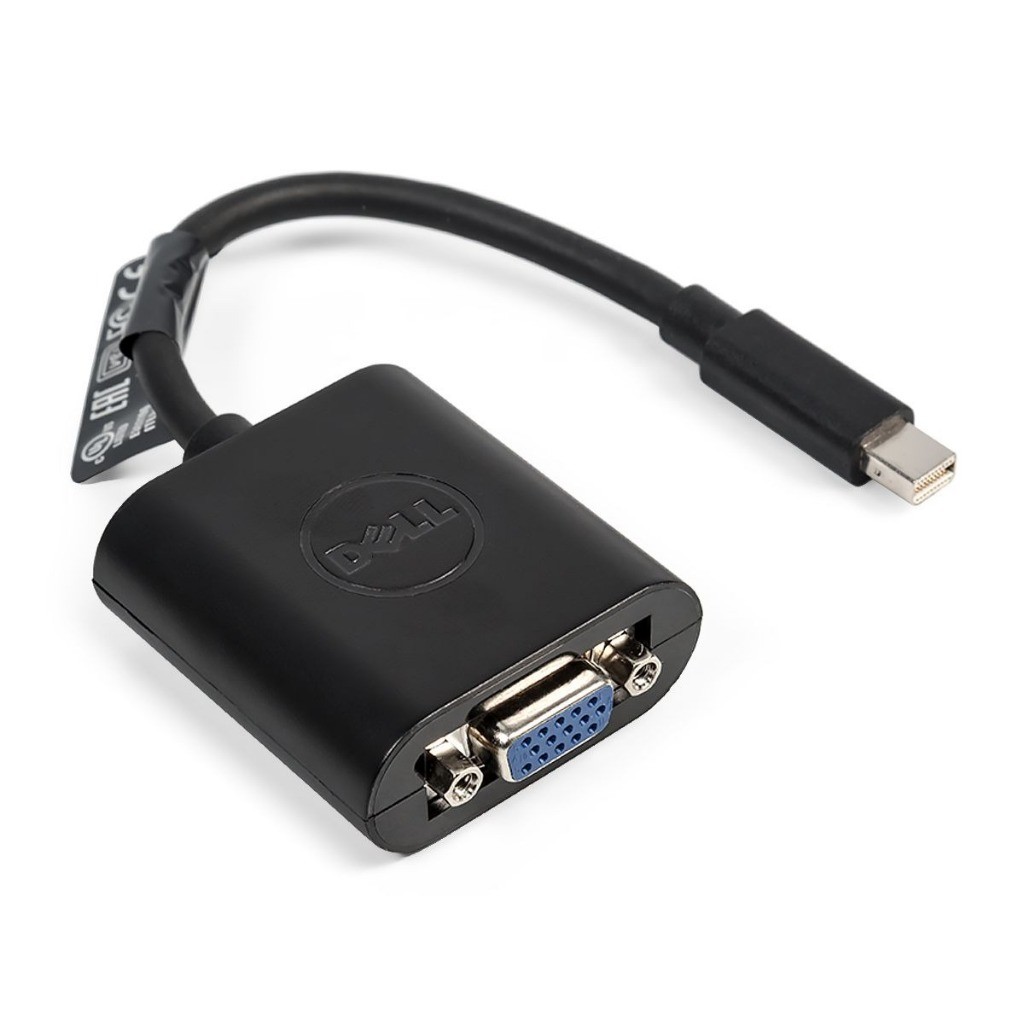 Adaptador Mini DisplayPort para VGA Dell Original | mDP para VGA | Alta Qualidade PLUS CABLE